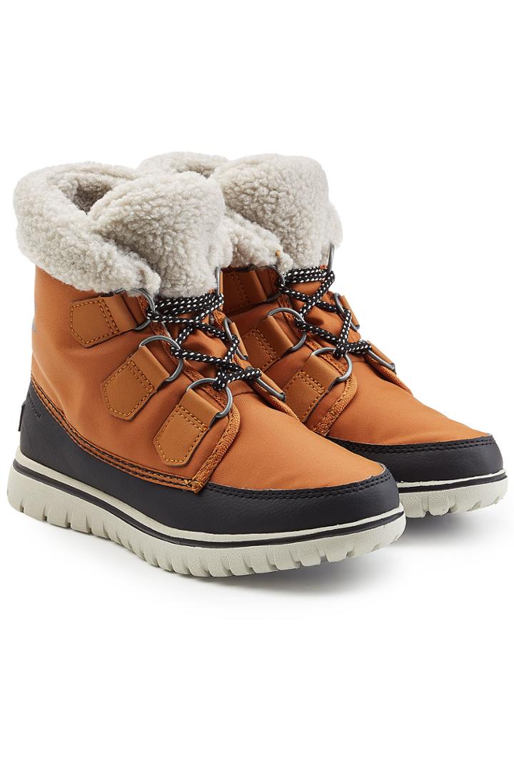 Sorel Sorel Cozy Carnival Suede And Rubber Short Boots