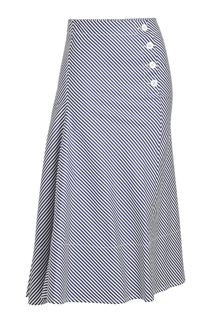 Joseph Joseph Striped Cotton Skirt