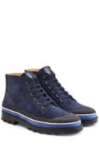 Valentino Valentino Ankle Boots With Suede