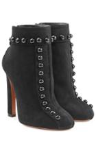 Alaia Alaia Embellished Suede Ankle Boots