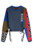 Marc By Marc Jacobs Marc By Marc Jacobs Printed Pullover With Lace-up Sides - Multicolored