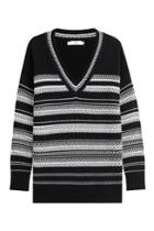 Vince Vince Knitted Cotton Pullover - Multicolored