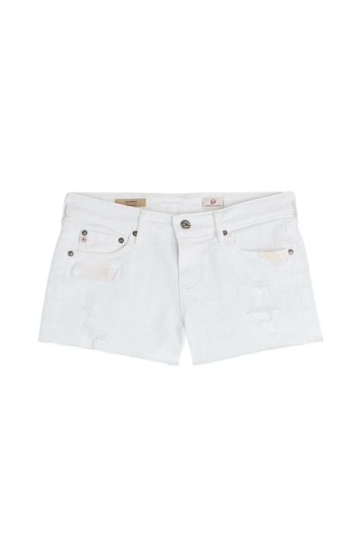 Ag Adriano Goldschmied Ag Adriano Goldschmied Bonnie Denim Shorts - White