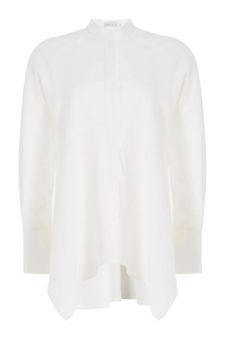 Nobi Talai Nobi Talai Asymmetric Blouse - White