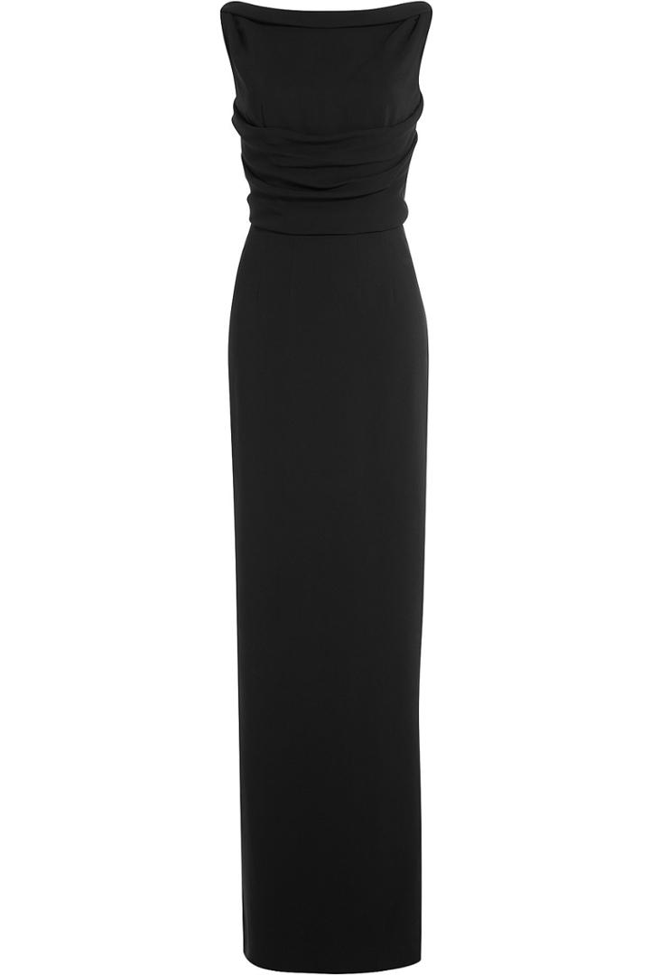Dsquared2 Dsquared2 Draped Floor Length Gown - Black