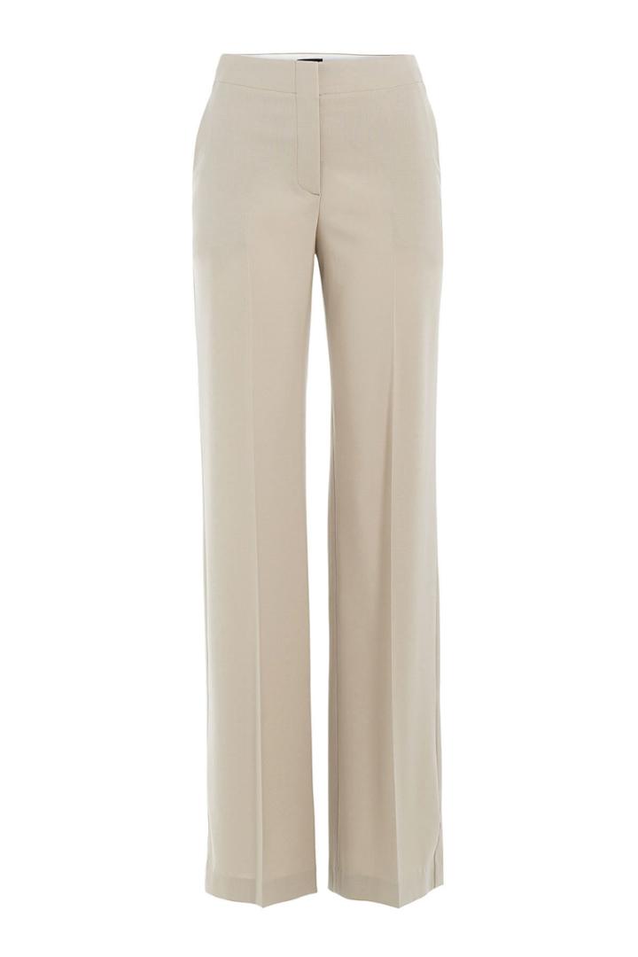 Theory Theory Wide Leg Virgin Wool Pants - None