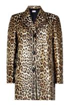Red Valentino Red Valentino Leopard Print Coat