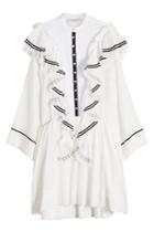 Philosophy Di Lorenzo Serafini Philosophy Di Lorenzo Serafini Cotton Dress With Ruffles