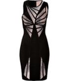 Herv L Ger Sequin Embellished Cocktail Dress