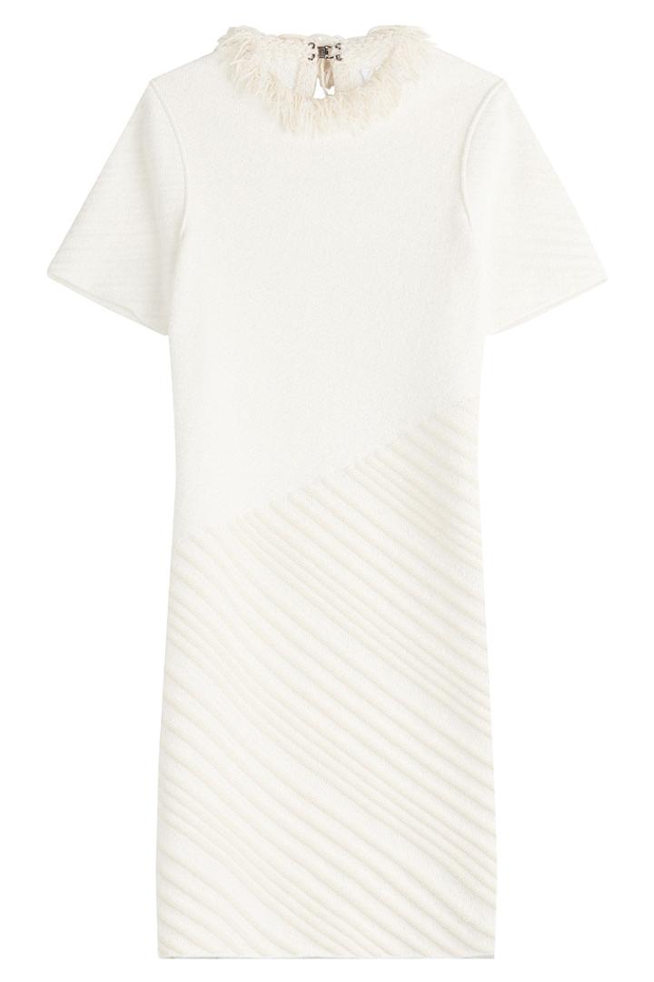 Sonia Rykiel Sonia Rykiel Embellished Collar Sheath Dress