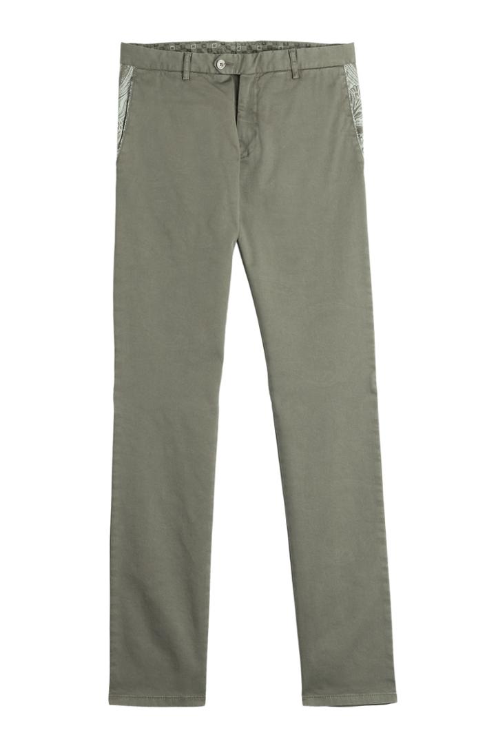 Etro Etro Cotton Trousers - Green