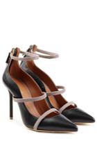 Malone Souliers Malone Souliers Leather Pumps With Suede - Black