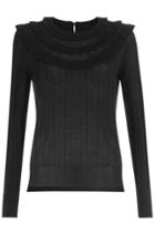 Marc Jacobs Marc Jacobs Wool-silk Pointelle Pullover