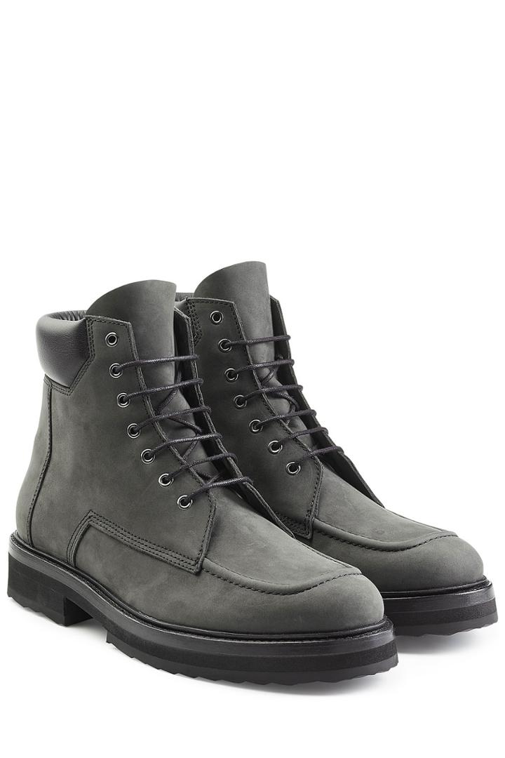 Pierre Hardy Pierre Hardy Suede Ankle Boots - Black