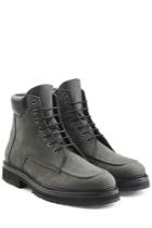 Pierre Hardy Pierre Hardy Suede Ankle Boots - Black