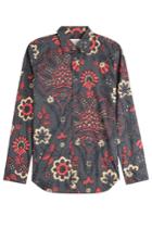 Maison Margiela Maison Margiela Printed Cotton Shirt - Grey