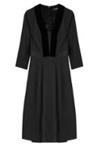 Etro Etro Dress With Silk - Black