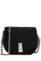 Marc Jacobs Marc Jacobs Leather Shoulder Bag With Shearling