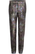 Valentino Silk-blend Printed Trousers