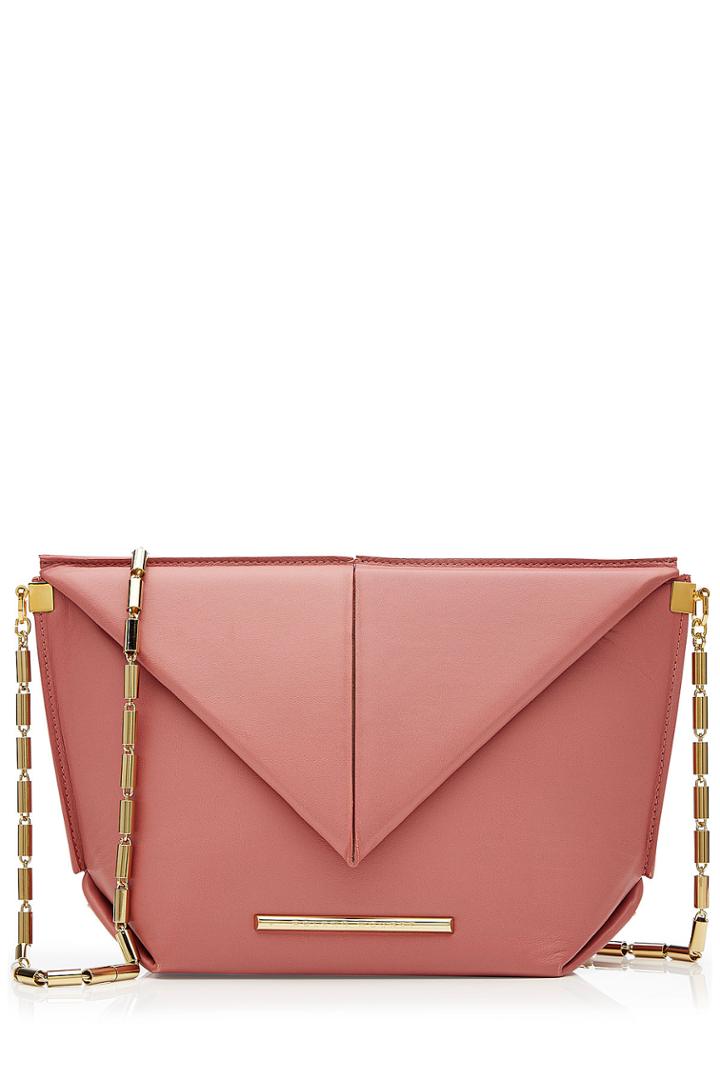 Roland Mouret Roland Mouret Leather Shoulder Bag - Pink