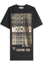 Moschino Moschino Printed Cotton T-shirt Dress