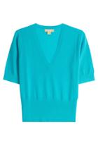 Michael Kors Michael Kors Merino Wool Pullover - Blue