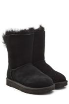 Ugg Australia Ugg Australia Suede Boots With Fur Lining - Black