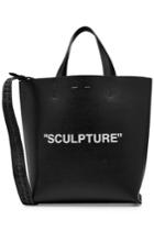 Off-white Off-white Sculpture Large Leather Tote