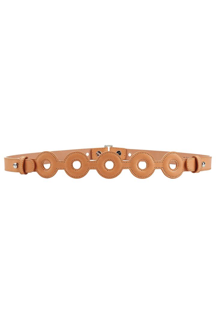 Carven Carven Leather Belt - Camel