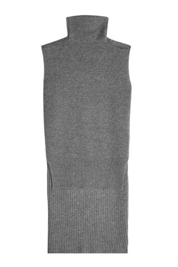 William Fan William Fan Cashmere Top With Turtleneck And High-low Hem