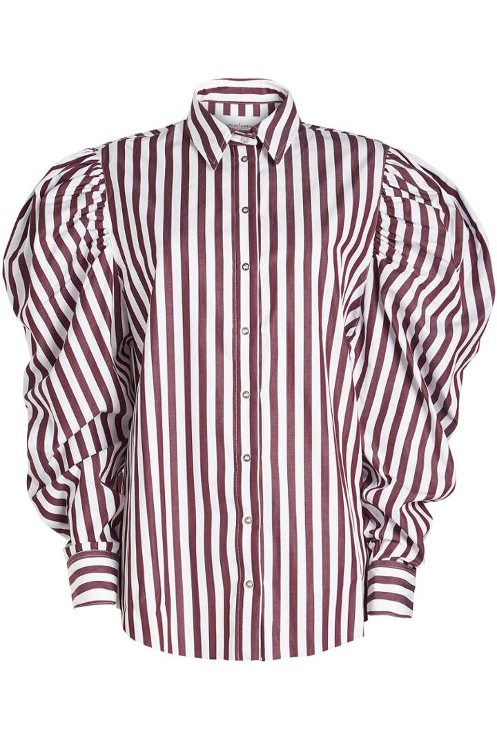 Marques' Almeida Marques' Almeida Striped Puff Sleeve Shirt