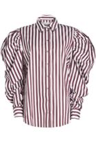 Marques' Almeida Marques' Almeida Striped Puff Sleeve Shirt