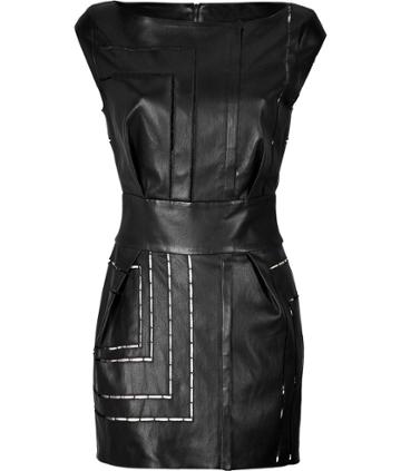 The Leather Dress | LookMazing