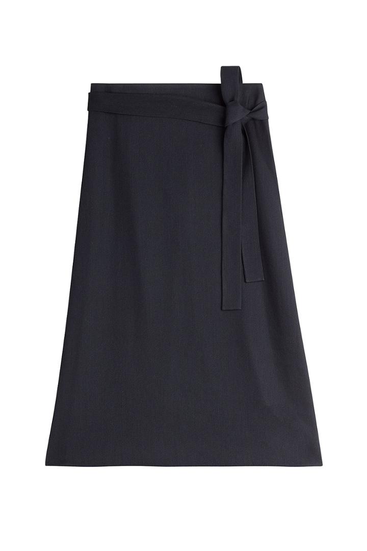 Helmut Lang Helmut Lang Wrap Skirt - Blue