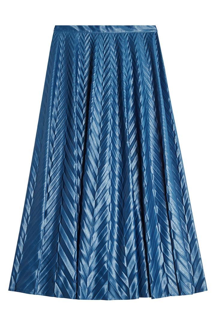 Golden Goose Golden Goose Textured Skirt - Blue