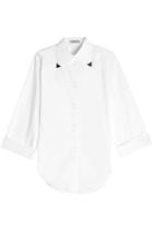 Nina Ricci Nina Ricci Cotton Shirt With Embellished Collar