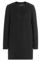 Tara Jarmon Tara Jarmon Coat With Epaulettes - Black