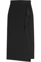Dkny Dkny Maxi Skirt With Ruffle - Black