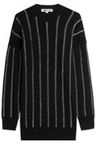 Mcq Alexander Mcqueen Mcq Alexander Mcqueen Chain Embellished Wool Pullover - Black