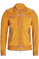 Dsquared2 Dsquared2 Embellished Suede Jacket