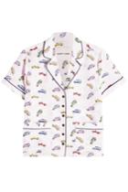 Sandy Liang Sandy Liang Coconuts Printed Silk Blouse