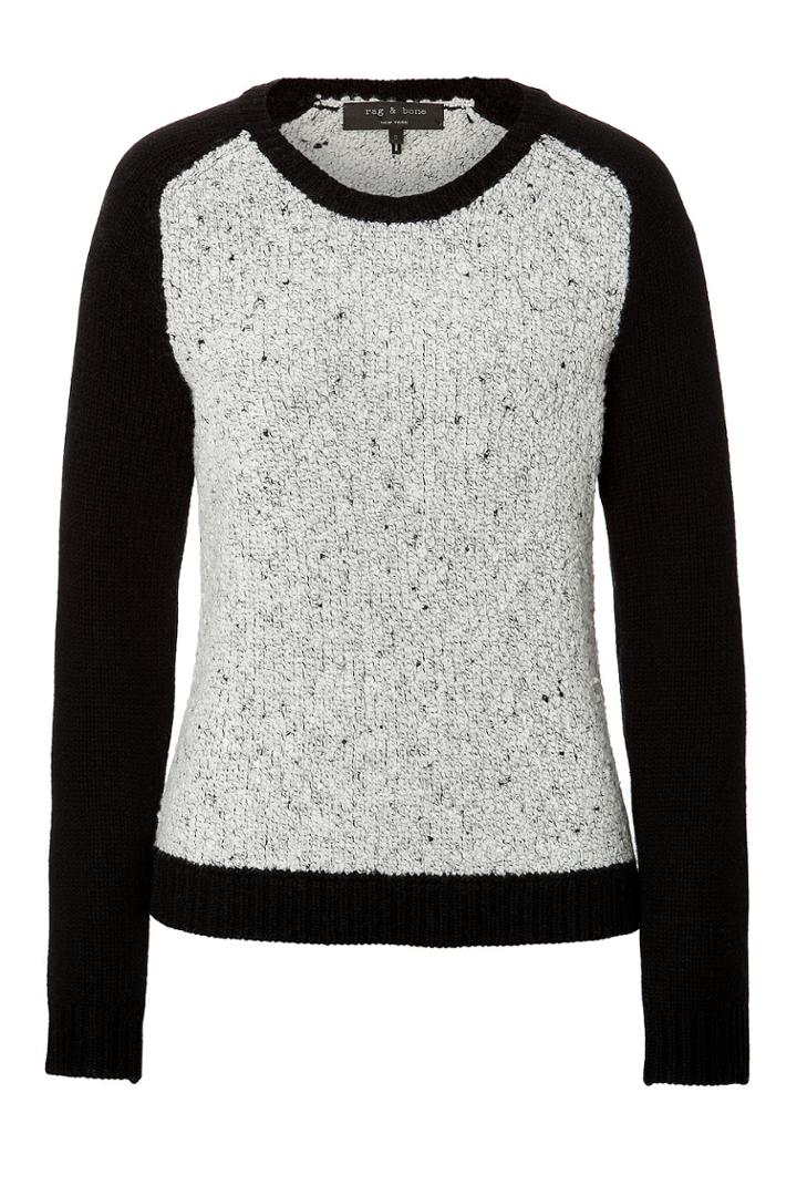 Rag & Bone Rag & Bone Two-tone Pullover - Beige