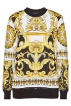 Versace Versace Printed Cotton Sweatshirt