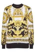 Versace Versace Printed Cotton Sweatshirt