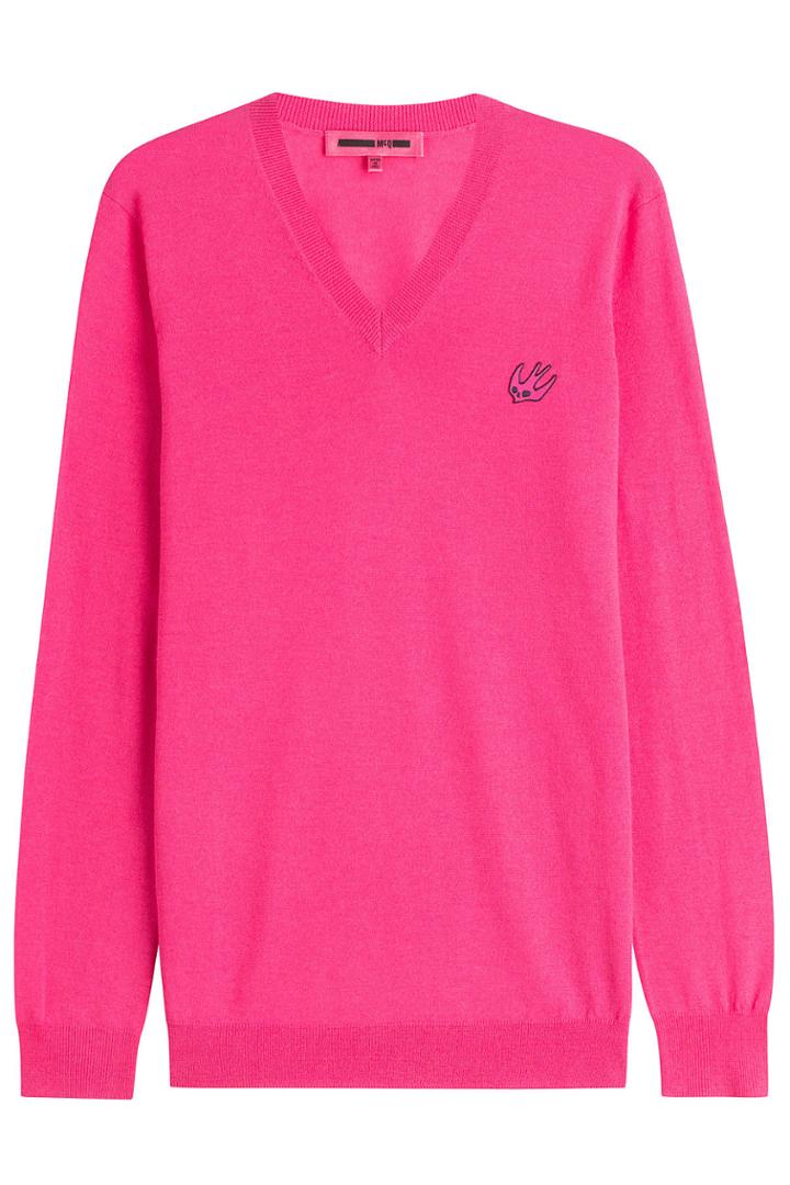 Mcq Alexander Mcqueen Mcq Alexander Mcqueen Wool Pullover - Magenta
