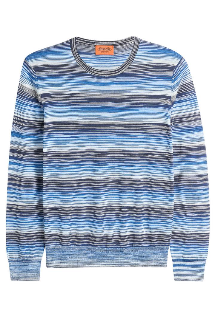 Missoni Missoni Cotton-wool Variegated Stripe Sweater - None