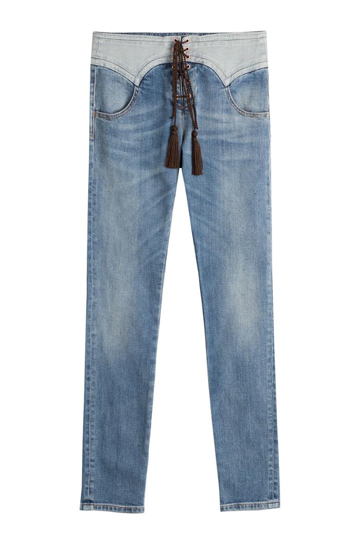 Roberto Cavalli Roberto Cavalli Jeans With Lace-up Front
