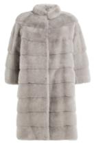 Manzoni 24 Manzoni 24 Mink Coat - Grey