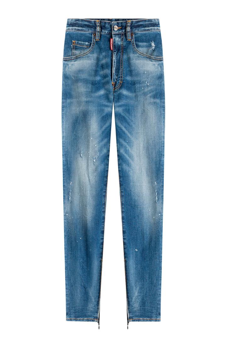 Dsquared2 Dsquared2 Distressed Skinny Jeans - Blue