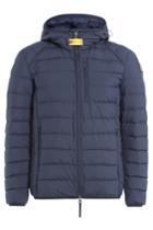 Parajumpers Parajumpers Quilted Down Jacket With Hood - Blue